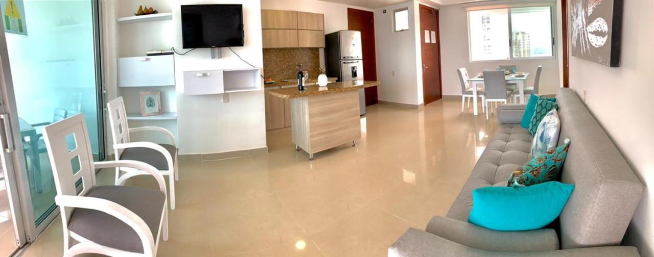 דירות Cartagena Palmetto Bocagrande Oceanfront מראה חיצוני תמונה