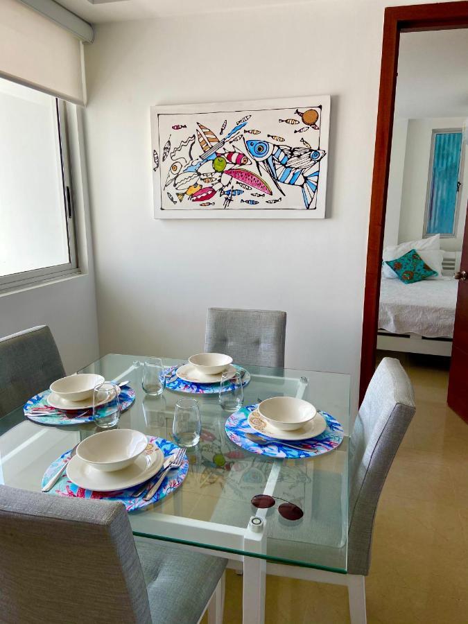 דירות Cartagena Palmetto Bocagrande Oceanfront מראה חיצוני תמונה