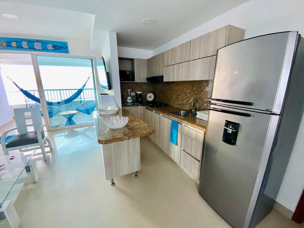 דירות Cartagena Palmetto Bocagrande Oceanfront מראה חיצוני תמונה