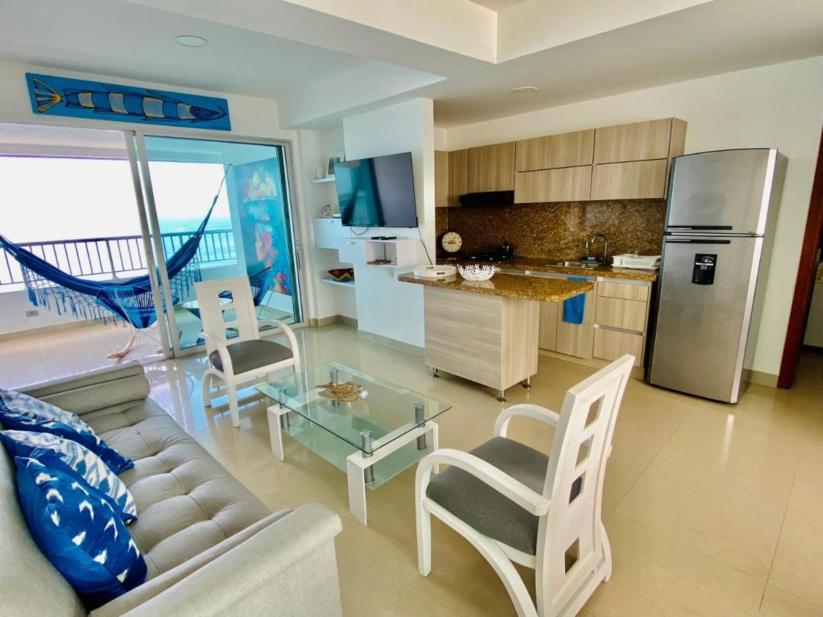 דירות Cartagena Palmetto Bocagrande Oceanfront מראה חיצוני תמונה