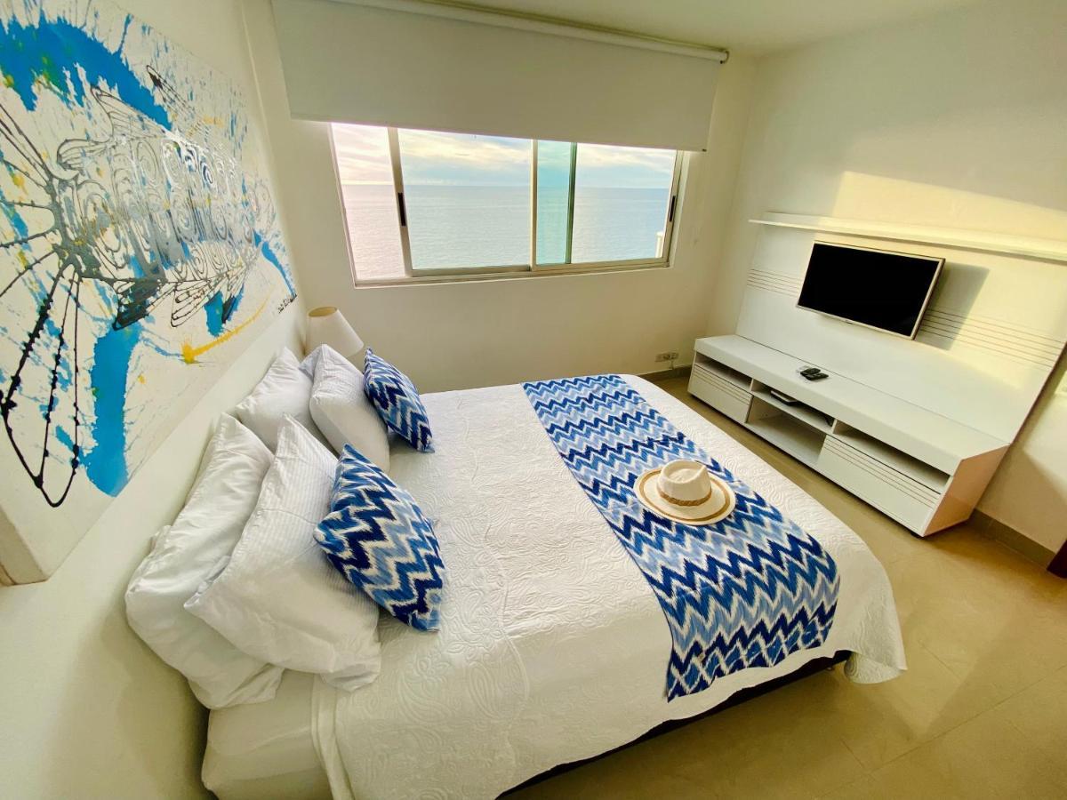 דירות Cartagena Palmetto Bocagrande Oceanfront מראה חיצוני תמונה